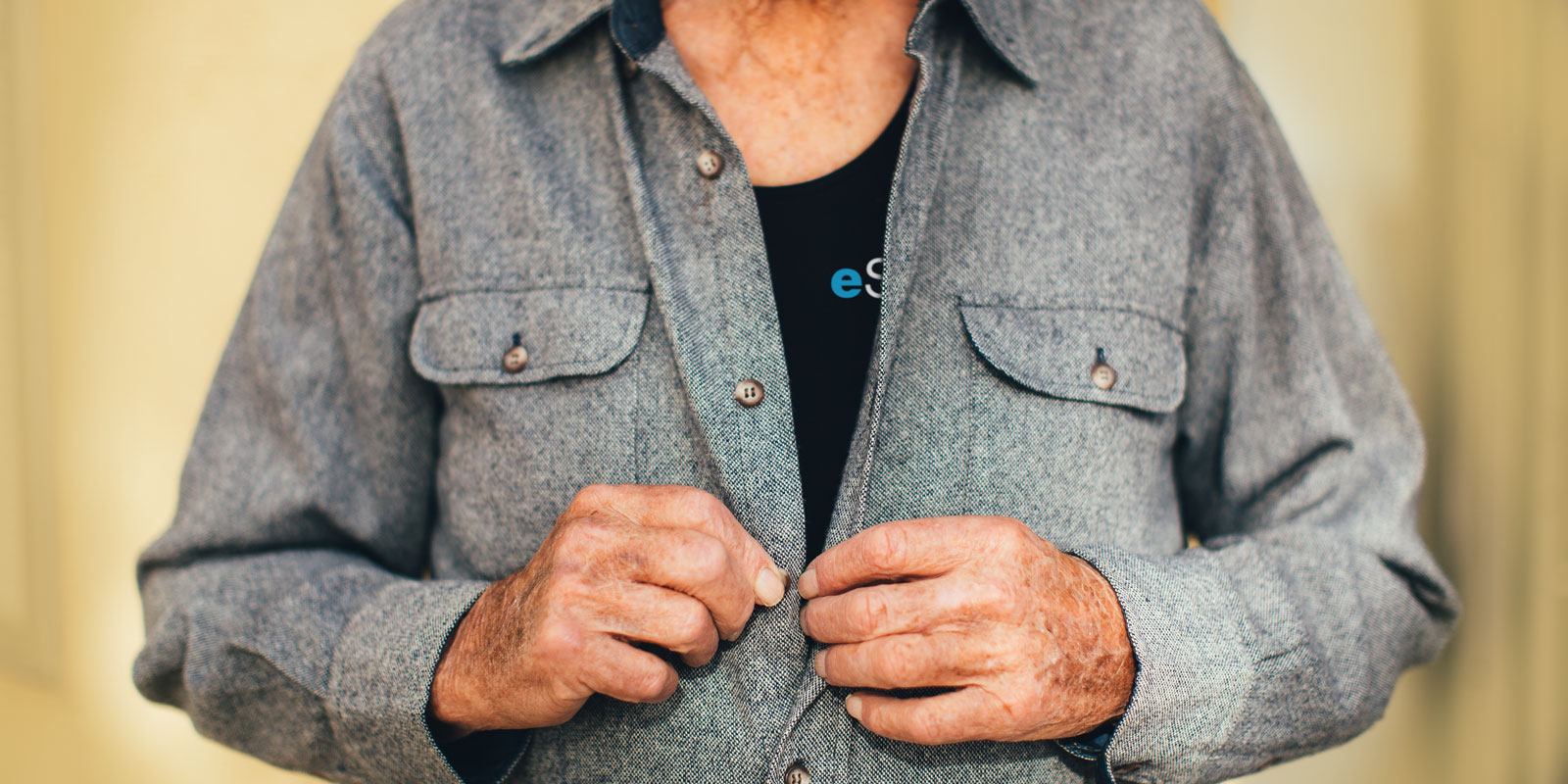 eShirt garment under regular clothing